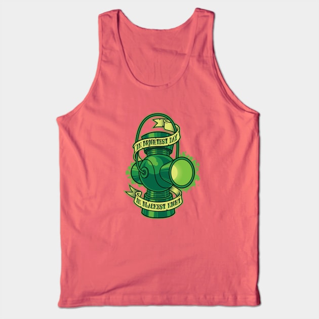 In Brightest Day Tank Top by Scott Derby Illustration